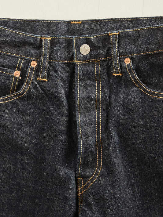 Japanska Loomstate Selvedge Full Saddle-jeans