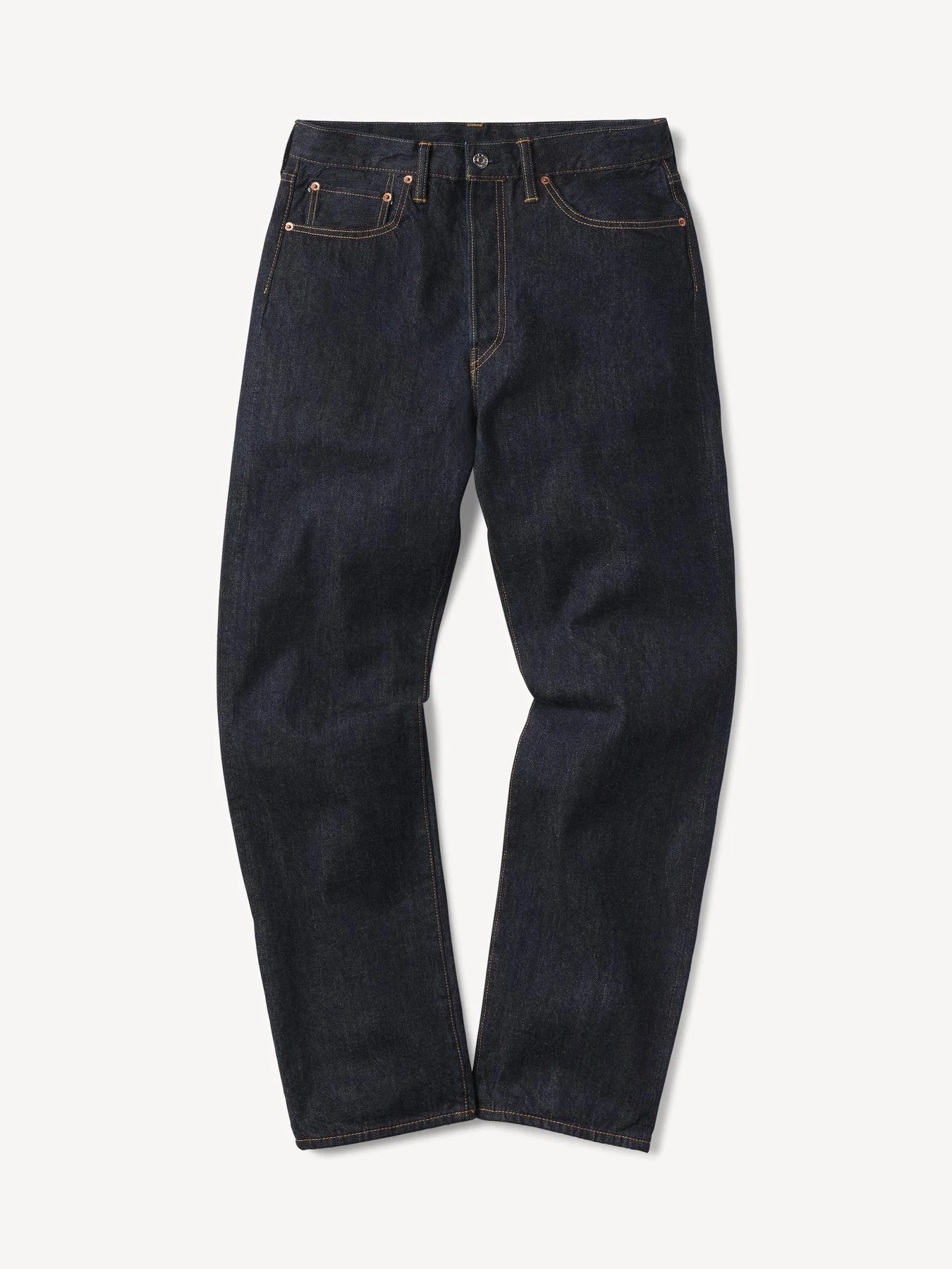 Japanska Loomstate Selvedge Full Saddle-jeans