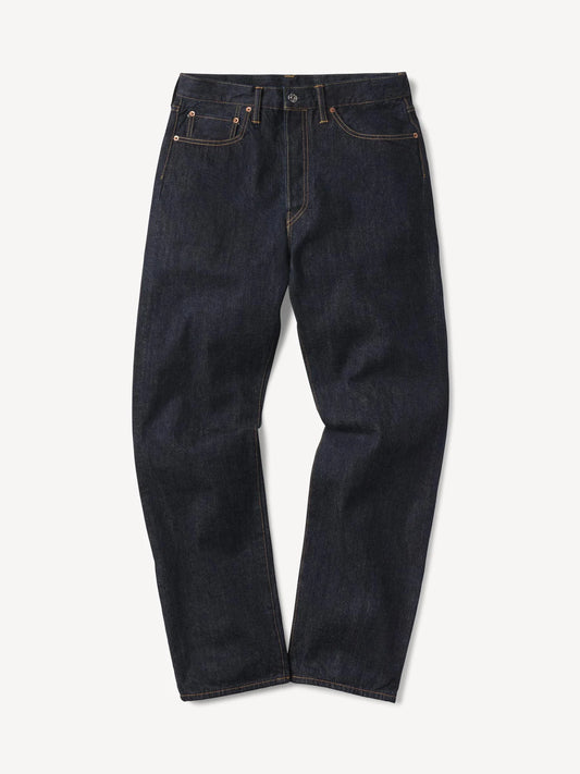 Japanska Loomstate Selvedge Full Saddle-jeans